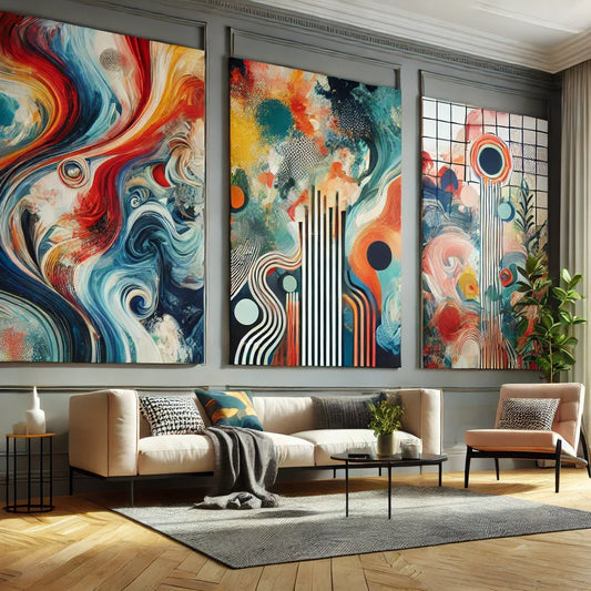 Bold and Expressive: How Abstract Canvas Wall Art Brings Life to Any Room