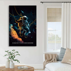 Chase the Unknows Space - Motivational Quotes