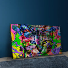Cat Canvas Wall Art