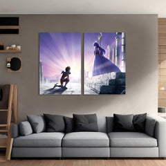 Princess Saturn Minimalist Art