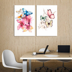 Water Color Buttlefly Art