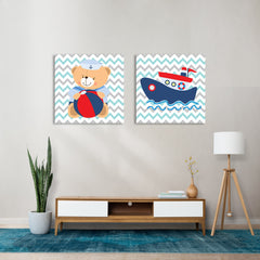 Doodle Minimalist Canvas Art