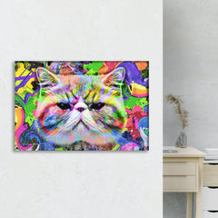 Grumpy Cat Canvas Wall Art