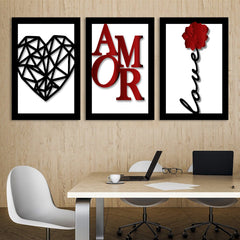 Framed Love Art