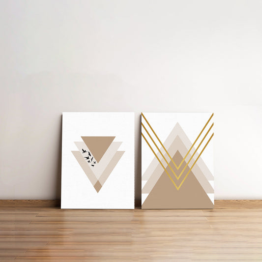 Shapes - Minimalist Canvas Wall Art