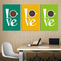 Love Minimalist Canvas Wall Art
