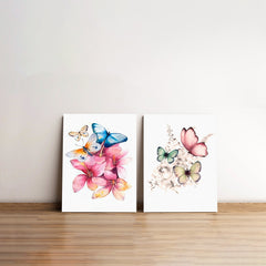 Water Color Buttlefly Art