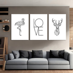 Love Animales Lines