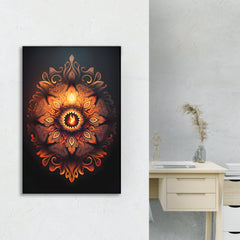 Aurora Spirals Mandala