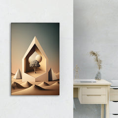 Rise of the Dessert Abstract Art