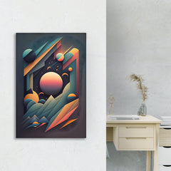 NIght Sky Abstract Art