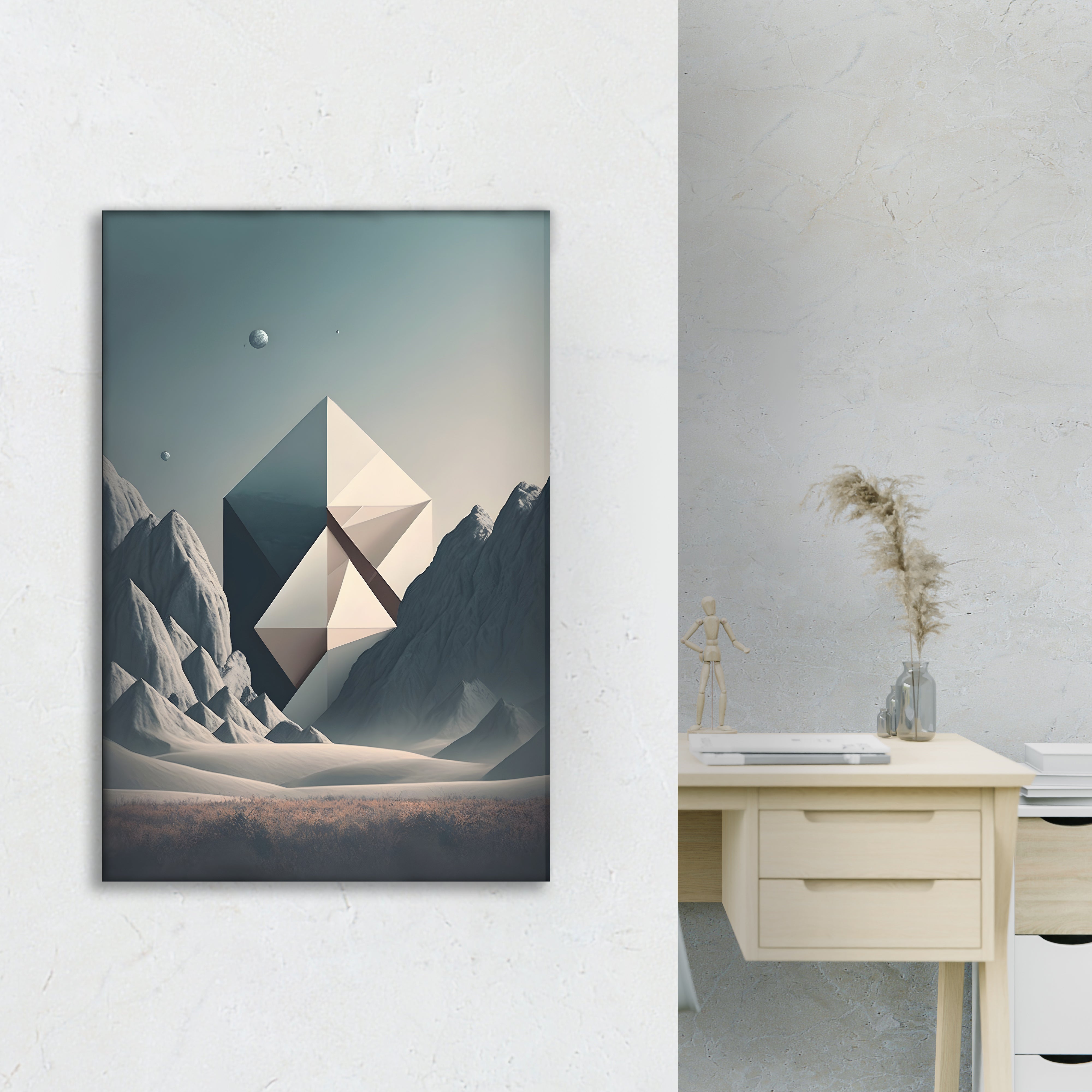 Nature Shape Abstract Canvas Art.