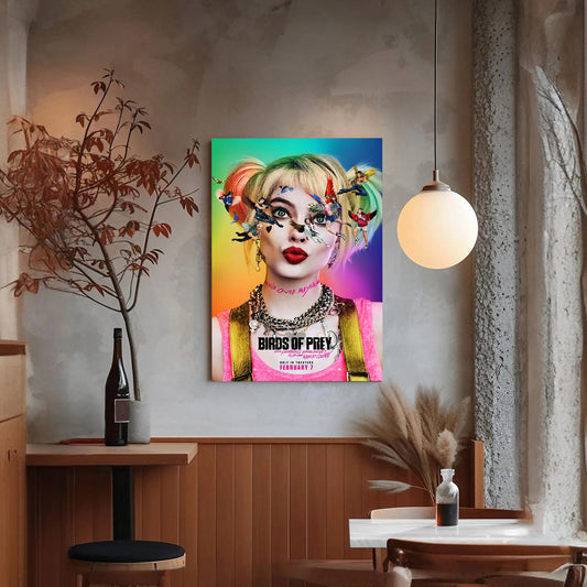 Harley Quinn Canvas Wall Art Prints: Bold and Iconic DC Villain Decor