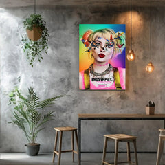Harley Quinn Canvas Wall Art Prints: Bold and Iconic DC Villain Decor