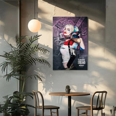 Harley Quinn Superhero Canvas Prints: Vibrant Wall Art for DC Fans
