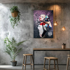 Harley Quinn Superhero Canvas Prints: Vibrant Wall Art for DC Fans