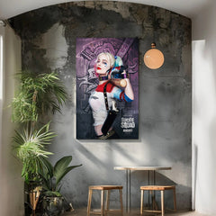 Harley Quinn Superhero Canvas Prints: Vibrant Wall Art for DC Fans