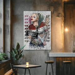 DC Comics Harley Quinn Canvas Wall Art: Perfect for Home & Office