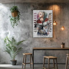 DC Comics Harley Quinn Canvas Wall Art: Perfect for Home & Office