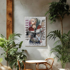 DC Comics Harley Quinn Canvas Wall Art: Perfect for Home & Office
