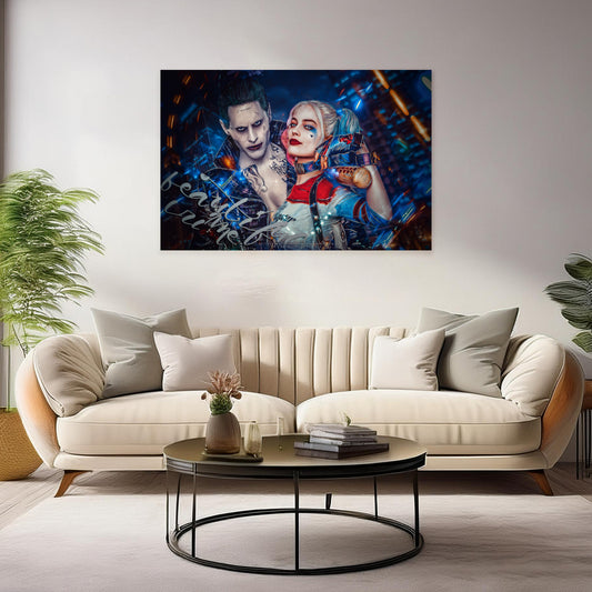 Harley Quinn Canvas Prints: Dynamic Decor for Comic Book Lovers