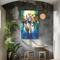 Harley Quinn Canvas Wall Art Prints: Bold, Unique Decor for DC Fans