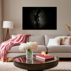 Green Arrow Canvas Wall Art Prints: Iconic DC Hero for Home Decor