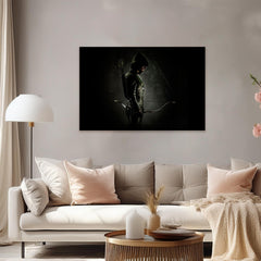 Green Arrow Canvas Wall Art Prints: Iconic DC Hero for Home Decor