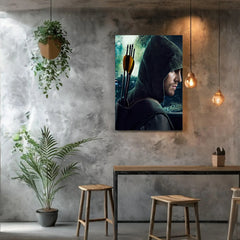 Green Arrow Superhero Canvas Art: Bold Wall Prints for DC Fans