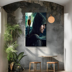 Green Arrow Superhero Canvas Art: Bold Wall Prints for DC Fans