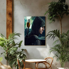 Green Arrow Superhero Canvas Art: Bold Wall Prints for DC Fans