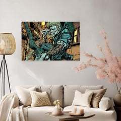 Green Arrow Wall Art Prints: Legendary Archer for Home & Office Decor