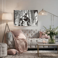 Batman Canvas Wall Art: Legendary Superhero Decor for Your Space