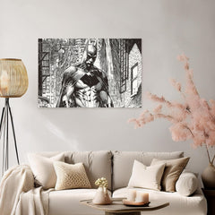 Batman Canvas Wall Art: Legendary Superhero Decor for Your Space