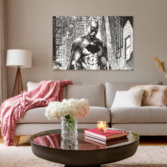 Batman Canvas Wall Art: Legendary Superhero Decor for Your Space