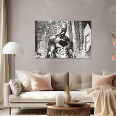 Batman Canvas Wall Art: Legendary Superhero Decor for Your Space