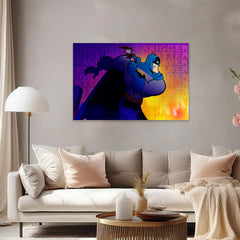 Stylish Batman Canvas Wall Art for Comic Book Lovers & DC Fans