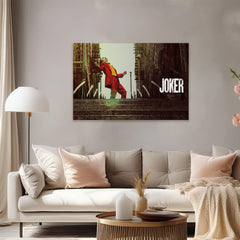 Joker Supervillain Canvas Prints: Dark, Vibrant Decor for Any Room