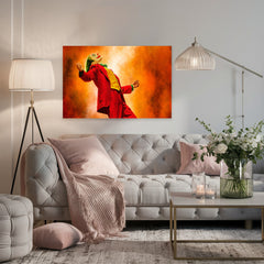 Joker Supervillain Canvas Art: Unique Wall Decor for Home or Office