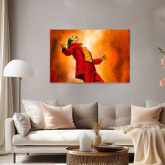 Joker Supervillain Canvas Art: Unique Wall Decor for Home or Office