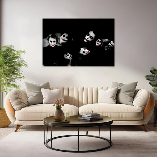 Joker Canvas Prints: Legendary Villain for Home & Office Decor