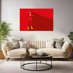 The Flash Canvas Wall Art: Lightning-Fast Decor for Your Living Space