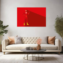 The Flash Canvas Wall Art: Lightning-Fast Decor for Your Living Space