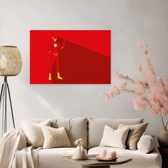 The Flash Canvas Wall Art: Lightning-Fast Decor for Your Living Space