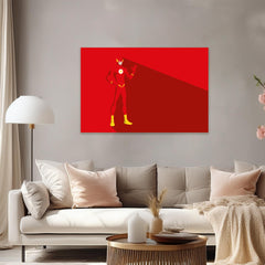 The Flash Canvas Wall Art: Lightning-Fast Decor for Your Living Space