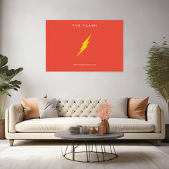 The Flash Wall Art Prints: Super Speed Hero for Home & Office Decor