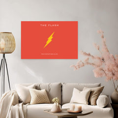 The Flash Wall Art Prints: Super Speed Hero for Home & Office Decor