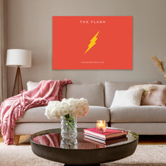 The Flash Wall Art Prints: Super Speed Hero for Home & Office Decor