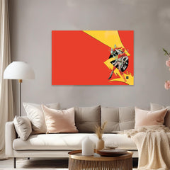 DC Flash Canvas Wall Art Prints: Striking Decor for Superhero Lovers