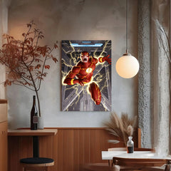 The Flash Canvas Wall Art: Energize Your Space with Super Speed Decor